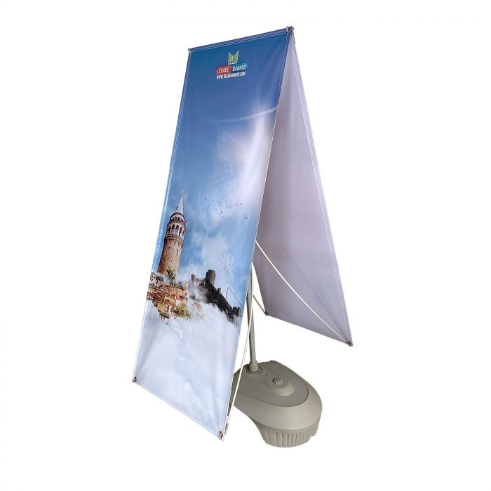 Outdoor Double Banner Stand