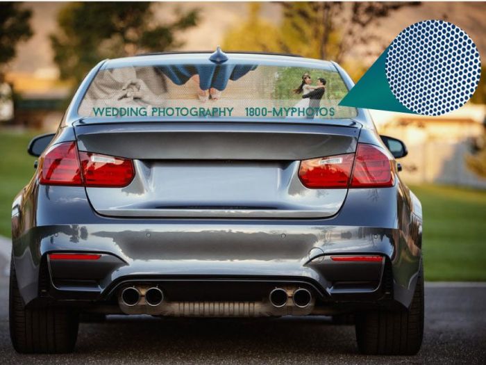 Perforated Stickers (One-Way Vision)